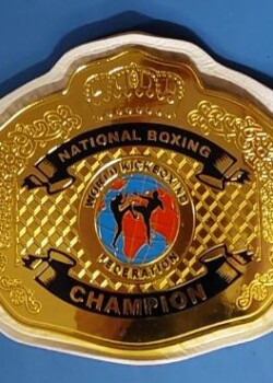 WKF BOXING_BKFC National title belt